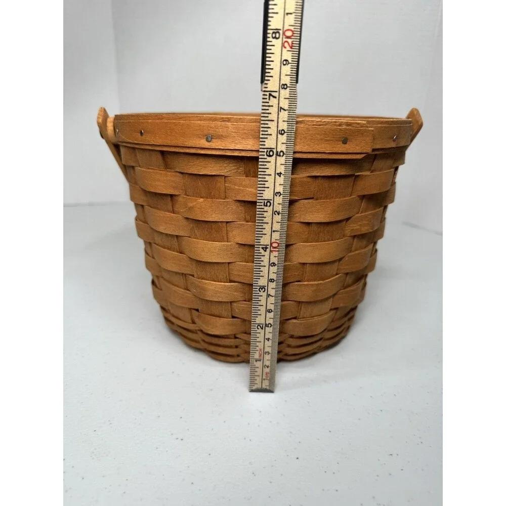 LONGABERGER HANDWOVEN 1996 ROUND 8